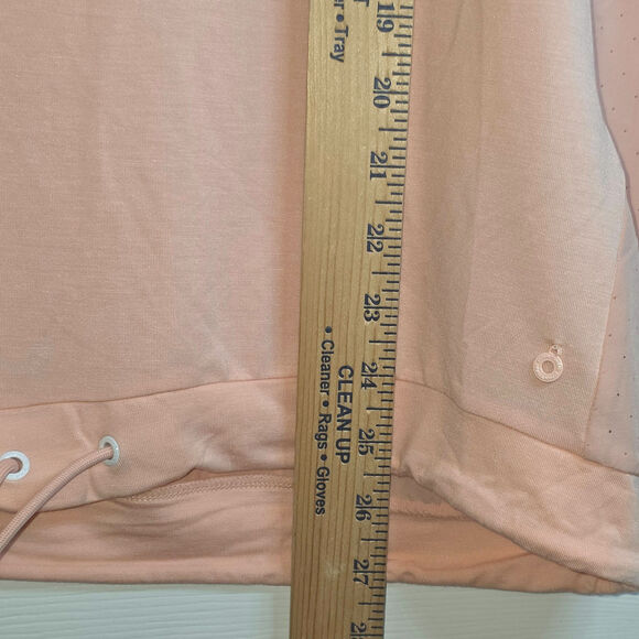 Kari Traa Rong Tee Workout Short Sleeve Top Womens Sz XL Peach Pink Crewneck - Picture 16 of 16